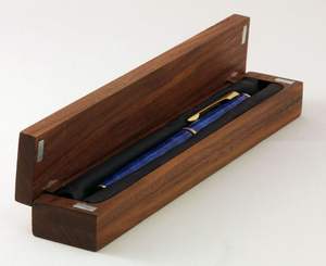 GENERATING HANDFADE BAMBOU Set de stylos cadeau de luxe de haute qualité Stylo en bois personnalisé avec logo gravé avec boîte en bois - Product Image 1