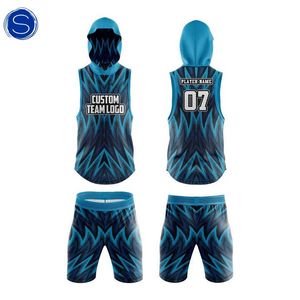 Conçu sur mesure Compression Football Jersey Hoodies Respirant 7v7 Uniformes pour 7 sur 7 Sports - Product Image 6