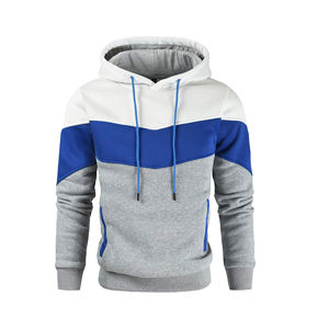 Sweat-shirt pour homme personnalisé OEM, délavé à l'acide et déchiré, ourlet brut, 100% coton, motif uni, surdimensionné, style hip-hop, sweat-shirt basique - Product Image 1