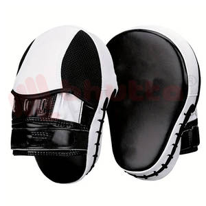 Vente en gros de mitaines de boxe MMA Focus en cuir et coussinets d'entraînement de boxe thaï évacuant l'humidité - Product Image 2