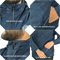 Ensemble coupe-vent Blaze Fight Wear personnalisé de haute qualité, grande taille, hiver, style décontracté sportif, respirant, color block