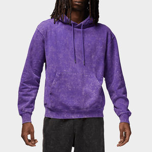 Sweat-shirts épais de haute qualité pour hommes, streetwear, 500 g/m², impression gonflée, surdimensionnés, lavage à l'acide, sweats-shirts personnalisés - Product Image 1