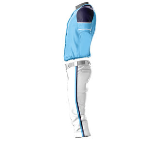 Uniforme de baseball imprimé avec logo personnalisé, 100% polyester, respirant, séchage rapide, manches courtes, service OEM, fabrication en usine, design unique - Product Image 5