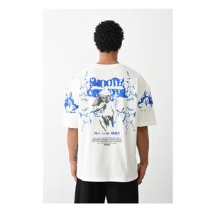 T-shirts pour hommes Streetwear Tshirt surdimensionné Vêtements pour hommes Vêtements pour garçons Vêtements pour hommes grande taille T-shirt imprimé Polos - Product Image 2