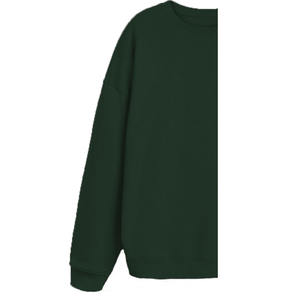 เสื้อสเวตเชิ้ตคอกลมผู้ชาย พรีเมียม ผ้าฝ้ายฟลีซ 100% เป็นมิตรกับสิ่งแวดล้อม ระบายอากาศได้ดี ผ้าถักเนื้อแน่น พิมพ์ลายนูนด้านหน้า - Product Image 6