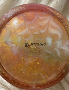 Bandeja de Resina Hecha a Mano, Vajilla de Lujo, Decoración para el Hogar, Artículo de Regalo, Venta al por Mayor Tradebyd - Product Image 2