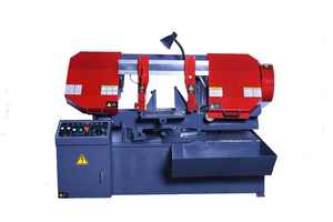 Scie à ruban de coupe de métal de haute précision Machine de scie à ruban horizontale manuelle pour l'acier - Product Image 2