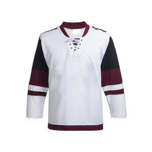 Fabricant personnalisé Maillot de hockey sur glace Maillot de hockey sur glace léger Vêtements de sport Maillot de hockey sur glace Vente en gros Nouveau style avec OEM - Product Image 2