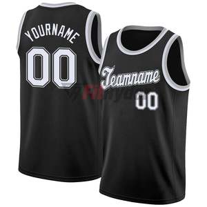 Maillot de basket personnalisé, maillot de basket personnalisé avec nom et numéro, taille plus, tissu respirant antibactérien - Product Image 1