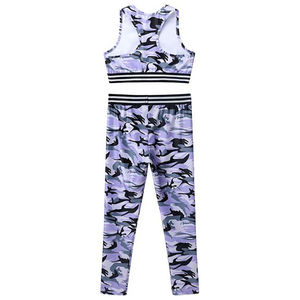 Conjunto Deportivo de Yoga para Mujer, Ropa Deportiva Nueva, Cómoda, Sin Costuras, Diseño Sólido, 2 Piezas, Elástica y de Secado Rápido - Product Image 2