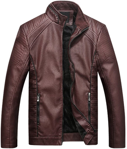 แจ็คเก็ตหนังกันลมคุณภาพสูงสำหรับผู้ชาย ปี 2025  ออกแบบโลโก้ได้ตามต้องการ สไตล์ไฮสตรีท สำหรับฤดูหนาว พร้อมบริการ OEM ODM ผ้าแคนวาส - Product Image 4