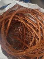 Fil de cuivre de haute qualité 99,99 %, déchets de cuivre vierges et brillants, bobines de cuivre modèle 74081900 pour le recyclage