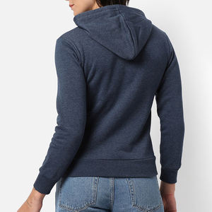 Latest Winter Long Oversize Women's Hooded <b>Hoodies</b> Fashionable New Style Cotton Active Wear Plain Casual - Product Image 2