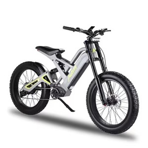 NUEVO EN PEDIDO + Bicicleta Eléctrica de Montaña con Llantas Gruesas MukutaS Knight de 24 Pulgadas, 52V 20Ah 1200W, Bicicleta Eléctrica para Adultos de 5000W - Product Image 3