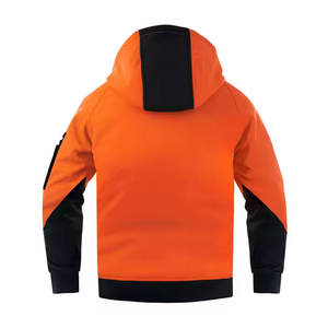 Alta calidad poliéster Super Visible Hivis reflectante seguridad sudadera chaqueta alta visibilidad sudaderas con capucha uniformes de trabajo al por mayor - Product Image 6