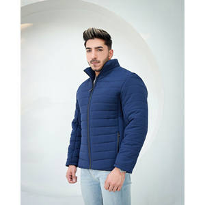 Veste Bulle Doudoune d'Hiver avec Logo Personnalisé pour Hommes Vente en Gros Épais et Chaud Street Wear avec Col Montant Imprimé par Sublimation - Product Image 2