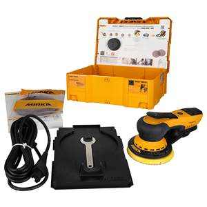 Ponceuse orbitale électrique professionnelle puissante de 5 pouces, sans poussière, avec étui, orbite de 5 mm et disques de ponçage - Product Image 4