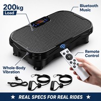 Plateforme vibrante 200 kg avec télécommande, planche vibrante pour entraînement corporel complet, équipement de fitness à domicile, OEM