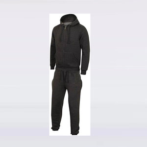 Chándal de rizo francés de algodón 100% ajustado para hombre, secado rápido, transpirable, ligero, estampado, lavado, cómodo, de talla grande, bordado - Product Image 1