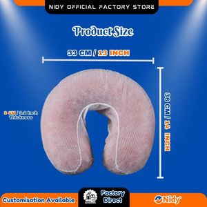 Nidy Face Cradle Fitted-U) ผ้าคลุมศีรษะแบบไม่ทอสำหรับสปาคลินิกและร้านเสริมสวยที่ออกแบบมาสำหรับใช้ในครั้งเดียว - Product Image 3