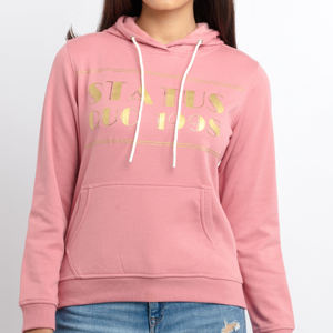 Sweats à capuche respirants de couleur unie pour femmes Conception personnalisée Utilisation en extérieur Sweats à capuche surdimensionnés pour femmes - Product Image 1