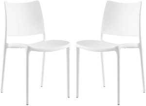 Stackable Plastic Dining Chairs for Cafeteria & Restaurant Use - Product Image 3