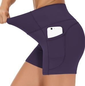 Pantalones de yoga sexis personalizados para mujer, superventas, 2025, venta al por mayor, pantalones cortos deportivos de verano para gimnasio, producto de Venta caliente - Product Image 2
