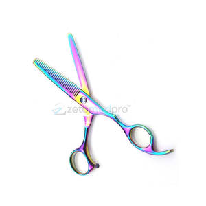 กรรไกรตัดผมเรนโบว์ไทเทเนียม สำหรับร้านเสริมสวย กรรไกรตัดผมเรนโบว์ไทเทเนียม สำหรับช่างผมมืออาชีพ - Product Image 5