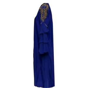 Luxury Modest <b>Women</b> Abaya Farasha Jalabiya Arab Dress With Stone Works - Product Image 4