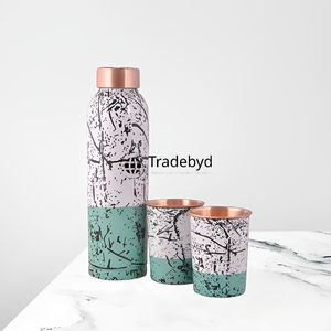 Elegante botella de cobre para la máxima pureza del agua y beneficios para la salud de confianza de Tradebyd - Product Image 5