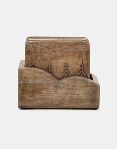 High Quality Customizable Square Walnut Wood <b>Coasters</b> Quality <b>Wooden</b> <b>Coasters</b> for Wholesale High Quality Blank Mats & Pads - Product Image 4