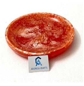 Nouveau Design Résine Artisanat Assiettes Classique Élégant À La Main En Gros Résine Assiettes De Service Nouvelle Arrivée Au Prix De Gros Plateaux - Product Image 4