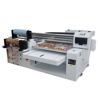 Fabricant fournit la dernière technologie d'impression UV à plat, imprimante UV à plat 6090 combinant un appareil UV DTF 2 en 1