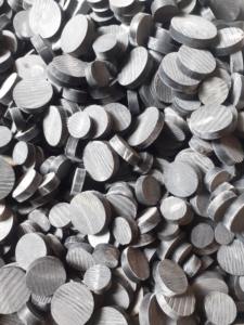 Boutons blancs en corne naturelle à forte demande fabriqués à la main pour les projets de couture Accessoires de bricolage écologiques Blazers Costumes Manteau Vêtement - Product Image 6