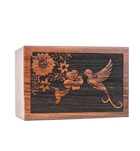 Urna hecha a mano de palisandro para cenizas humanas, caja de madera personalizada para adultos, urna para mascotas para perros y gatos, hecha a mano - Product Image 6