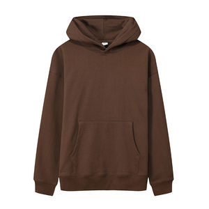 Sudaderas con capucha de talla grande informales de estilo suelto en blanco de alta calidad para hombre - Product Image 5