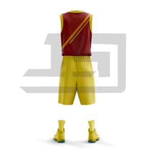 Uniformes de Baloncesto al por Mayor para Equipos, Camisetas y Pantalones Cortos Impresos con Tecnología de Absorción de Humedad para Escuelas, Clubes y Academias Deportivas - Product Image 3