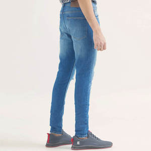 Super Calidad Hombres Denim Jeans Custom Outdoor Denim Jeans Con Calidad color sólido's jeans hombres Moda - Product Image 6