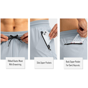 <b>Men</b>’s Relaxed Fit Stretch Pants Elastic Waist Lightweight Casual <b>Trousers</b> - Product Image 6