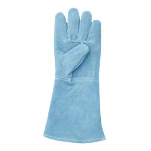 Gants de soudage en cuir de vachette haute performance Gants de travail de sécurité industrielle résistants à la chaleur lisses de qualité supérieure - Product Image 1