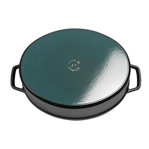 Cocotte en fonte STAUB Classic 6,7 L 33 cm ovale noire - Product Image 4