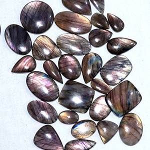Vente en gros directe de meilleure qualité cabochon de labradorite naturelle pierres précieuses en vrac de la fabrication de bijoux en pierres précieuses de l'Inde - Product Image 5