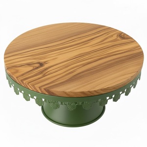 Support de présentation et de service en métal à 3 niveaux de qualité supérieure, finition acier, organisateur de rangement de cuisine pour cupcakes, desserts, prix bas - Product Image 6