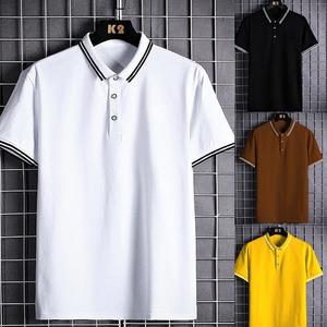 Polos de secado rápido para hombre, Polo de Golf de diseño personalizado, camisas de LICRA de poliéster - Product Image 3