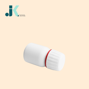 Botella de jarabe de plástico redonda de HDPE con tapa blanca de 30ml de alta calidad con el mejor precio garantizado del fabricante de Vietnam M0304 - Product Image 2