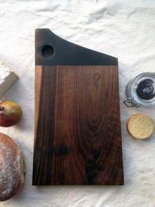 Cuisine royale intemporelle planche à découper en bois dur naturel riche en essentiel en bois de manguier durable écologique allant au lave-vaisselle - Product Image 3