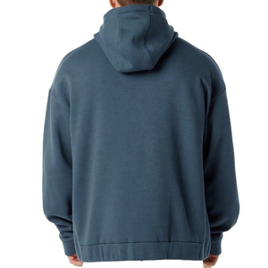 Moda hombre Full Zip Hoodie algodón polar chaqueta deportiva cómoda gimnasio entrenamiento prendas de vestir exteriores para uso diario transpirable - Product Image 2