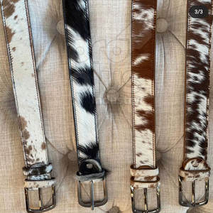 Cinturón de Cuero Vacuno Genuino Duradero, Hecho a Mano, Premium, Casual para Hombre, Hebilla de Acero, Ligero y Ecológico - Product Image 6