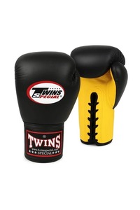 Guantes de boxeo gemelos profesionales con logotipo personalizado con guantes de boxeo de combate de repuesto de entrenamiento 100% cuero genuino - Product Image 5