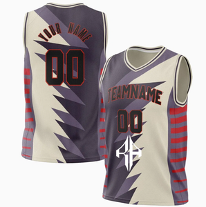 Nuevo diseño de camisetas de baloncesto por sublimación para hombre 100% poliéster Premium de alta calidad logotipo personalizado de ATLANTIC - Product Image 6